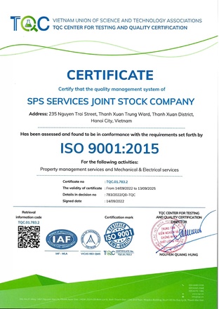 ISO 9001: 2015
