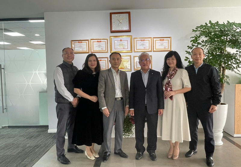 Công ty Cổ phần Dịch vụ SPS làm việc tại Trường Đào tạo Vietcombank