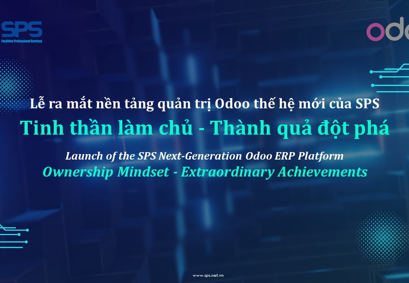 Lễ ra mắt nền tảng quản trị Odoo thế hệ mới của SPS
